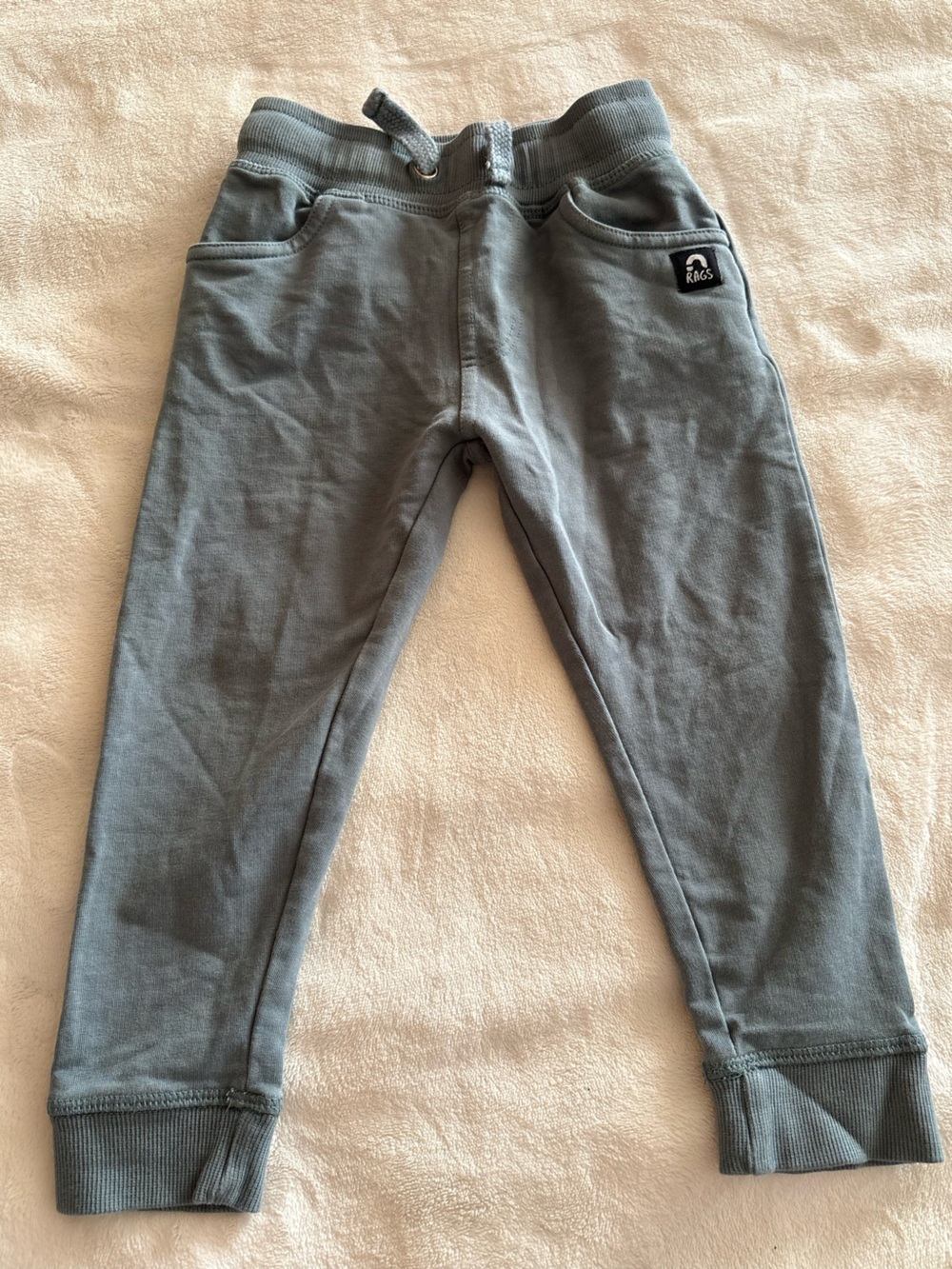 Kids Jogger Sweatpants in Dusty Blue